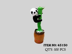 45150  TÚI GẤU TRÚC NHỒI BÔNG PIN NHẠI TIẾNG + SẠC USB (OPP)