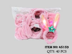 45159  TÚI 20C CÀI TÓC ĐÈN TAI THỎ LÔNG