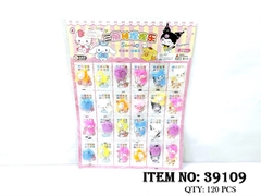 39109 TÚI VỈ 24 TÚI SQUISHY THÚ SANRIO