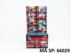 66029 (TÍNH CÁI) HỘP LOGO RÁP NINJA HỘP 16C 8 MẪU
