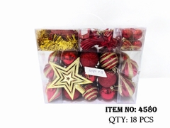 4580  HỘP QUẢ CHÂU TRANG TRÍ CÂY THÔNG NOEL ĐỦ MẪU + NGÔI SAO