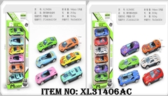 XL31406AC VỈ HỘP XE HƠI TRỚN 6C ĐỦ MẪU