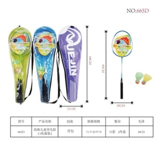 665D TÚI SIMILI VỢT CẦU LÔNG 2C + 2T CẦU