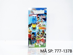 777-137B VĨ ĐỒNG HỒ PIN CHIẾU HÌNH CHÓ CỨU HỘ