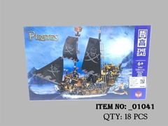 _01041 HỘP LOGO RÁP TÀU HẢI TẶC 1328 MIẾNG ZHE GAO