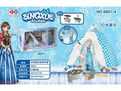 8801-4 HỘP BABY 1C KHỚP, MẮT THỦY TINH + LỀU CẮM TRẠI + LÒ NƯỚNG + THỨC ĂN