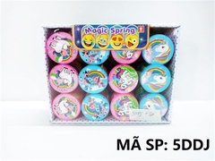 5DDJ HỘP VÒNG MÀU NGỰA PONY 12C DẠ QUANG PIN NÚT ĐÈN