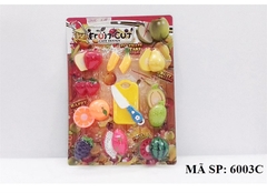 6003C VĨ BẾP DÍNH TRÁI CÂY (CAM, DÂU, THANH LONG, DƯA HẤU, CHUỐI, NHO, TÁO)