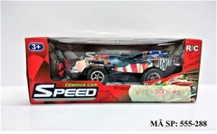 555-288 HỘP XE ĐUA ĐK 7 Đ.TÁC, KHÔNG SẠC FAMOUS CAR SPEED 555-281 - 555-290