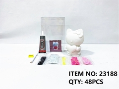 23188 HỘP MICA ĐÍNH ĐÁ MÈO KITTY
