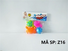Z16 TÚI CHÍT THÚ BIỂN 4C ĐỦ MẪU (RÙA, CÁ, CUA) PVC Water Toys