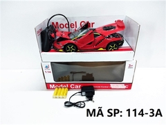 114-3A HỘP XE HƠI LAMBORGHINI MỞ CỬA, MỞ CỐP ĐIỀU KHIỂN 7 ĐỘNG TÁC, CÓ SẠC, TL 1:14