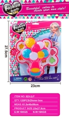 523-2J7  VỈ PHẤN TRANG ĐIỂM 2 TẦNG BONG BÓNG