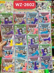 WZ-2602 VỈ DÁN TƯƠNG TÁC THAY ĐỒ CÔNG CHÚA 20 MIẾNG