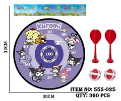 555-025  TÚI PHI TIÊU SANRIO + 2 HÍT + 2 BANH