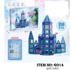 G014 HỘP XẾP HÌNH NAM CHÂM LÂU ĐÀI 356 MIẾNG