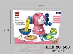 500 HỘP ĐẤT SÉT LÀM MÌ + MÁY + 8 TÚI