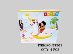 57561  HỘP PHAO BƠI INTEX NGỰA PONY 2.26m x 1.73m | 89