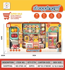 576E-18  HỘP BẾP QUẦY TÍNH TIỀN SIÊU THỊ, TỦ LẠNH, KHÂY DIMSUM, XE ĐẨY SIÊU THỊ