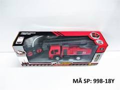 998-18Y HỘP XE CT CỨU HỎA THANG ĐK 7 Đ.TÁC, KHÔNG SẠC Fire Engine 998-15Y, 998-16Y, 998-17Y, 998-18Y
