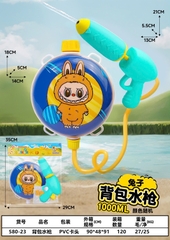 580-23  TÚI THỤT NƯỚC BÌNH BALO ĐEO LƯNG LABUBU