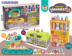 5806  HỘP MÁY BÁN NƯỚC NGỌT, SIÊU THỊ TIỆN LỢI, XE CHỞ KEM