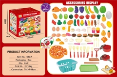 580A  HỘP BẾP TRÁI CÂY, RAU CỦ, BÁNH PIZZA, HABURGER, RỔ, NỒI