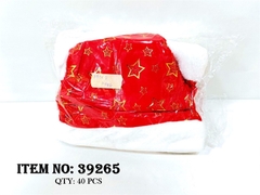 39265 BỊCH 12C NÓN NOEL NGÔI SAO, BÔNG TUYẾT (29x40)