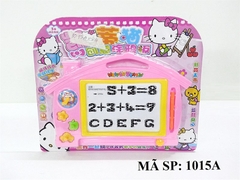 1015A VỈ BẢNG XÓA NHÀ KITTY + VIẾT (ĐỒNG HỒ)