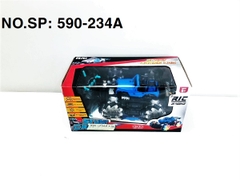 590-234A  HỘP XE JEEP ĐỊA HÌNH ĐIỀU KHIỂN 7 ĐỘNG TÁC, CÓ SẠC, BÁNH ĐÈN, XOAY 360 ĐỘ, TL 1:18   590-231A, B - 590-248A, B