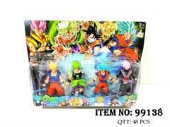 99138  VỈ 4T MÔ HÌNH NHÂN VẬT 7 VIÊN NGỌC RỒNG