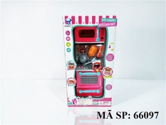 66097 HỘP NHÀ BẾP PIN LÒ NƯỚNG PIN 1 NGĂN Mini Kitchen 66097, 66097-2, 66097-3