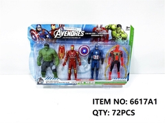 6617A1 VỈ HỘP SIÊU NHÂN ĐÈN 4T AVENGERS ĐỦ MẪU