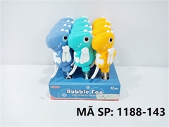 1188-143 HỘP QUẠT BÓP TAY KHỦNG LONG THỔI XÀ BÔNG 12C