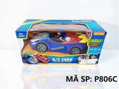 P806C HỘP XE HƠI CHÓ CỨU HỘ (XANH) ĐIỀU KHIỂN 7 ĐỘNG TÁC, CÓ SẠC, TL 1:18