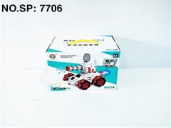 7706 HỘP XE TĂNG ĐIỀU KHIỂN 7 ĐỘNG TÁC, CÓ SẠC, BẮN ĐẠN BI NƯỚC, PHUN KHÓI