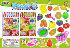 6619-43 VỈ BẾP DÍNH TRÁI CÂY + XE ĐẨY SIÊU THỊ, MÁY TÍNH TIỀN