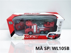 WL105B HỘP XE CT CỨU HỎA ĐK 7 Đ.TÁC, CÓ SẠC TL 1:30 Truck