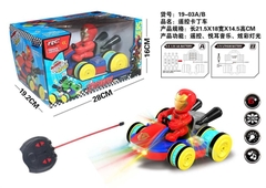 19-03B HỘP XE ĐUA ĐIỀU KHIỂN 7 ĐỘNG TÁC, CÓ SẠC NGƯỜI SẮT LÁI XE