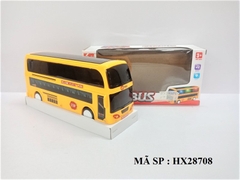 HX28708 HỘP XE BUS PIN NHẠC ĐÈN 3D City Bus