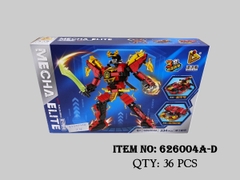 626004A-D  HỘP LOGO RÁP ROBO, MÁY BAY, THÚ 334 MIẾNG