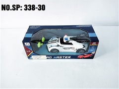 338-30 HỘP XE HƠI CẢNH SÁT ĐIỀU KHIỂN 7 ĐỘNG TÁC, KHÔNG SẠC, PHUN KHÓI, TL 1:18 338-29
