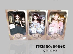 8964E HỘP BABY 2C (1C LỚN, 1C NHỎ) KHỚP, MẮT THỦY TINH