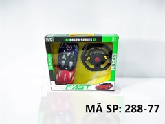 288-77 HỘP XE HƠI MUI TRẦN ĐK 7 Đ.TÁC, CÓ SẠC, VÔ LĂNG TL 1:18 Racer Series Fast Sport 288-71 đến 288-80