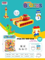 668-53A  TÚI RÁP NÚT 500 MIẾNG