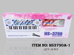 HS3790A-1 HỘP ĐÀN ORGAN PIN 37 PHÍM + MICRO