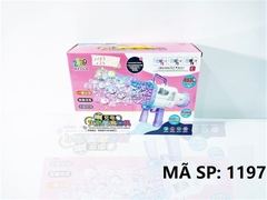 1197 HỘP CÂY BẮN XÀ BÔNG PIN 2 BÌNH 45 TIA CÓ SẠC