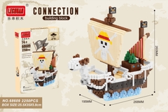 68609  HỘP LOGO RÁP TÀU HẢI TẶC CƯỚP BIỂN 2250 MIẾNG