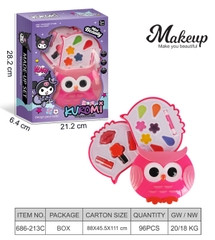 686-213C  HỘP PHẤN TRANG ĐIỂM 2 TẦNG CÚ MÈO