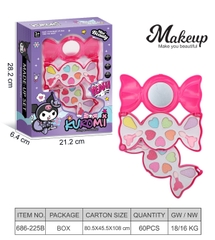 686-225B  HỘP PHẤN TRANG ĐIỂM 2 TẦNG KẸO